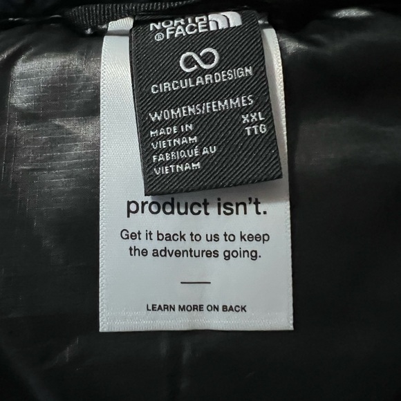 The North Face Black Puffer Jacket - Picture 6 of 14